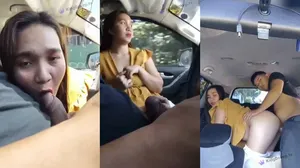 Nafsu Tante Dah Di Ubun-Ubun Gas Cari Tempat Parkiran