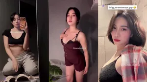 Selebgram Kinanda Putri Joget Tiktok