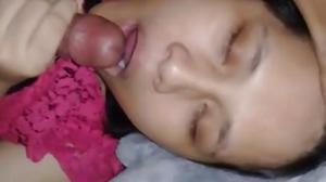Si Tante Jago Ngemut Depan Kamera